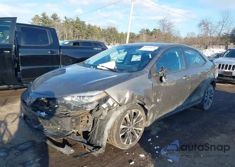 2017 Toyota Corolla Se z USA, uszkodzony, nr VIN 2T1BURHE9HC944348